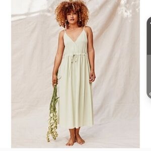 Christy Dawn Honeydew Gingham Dress